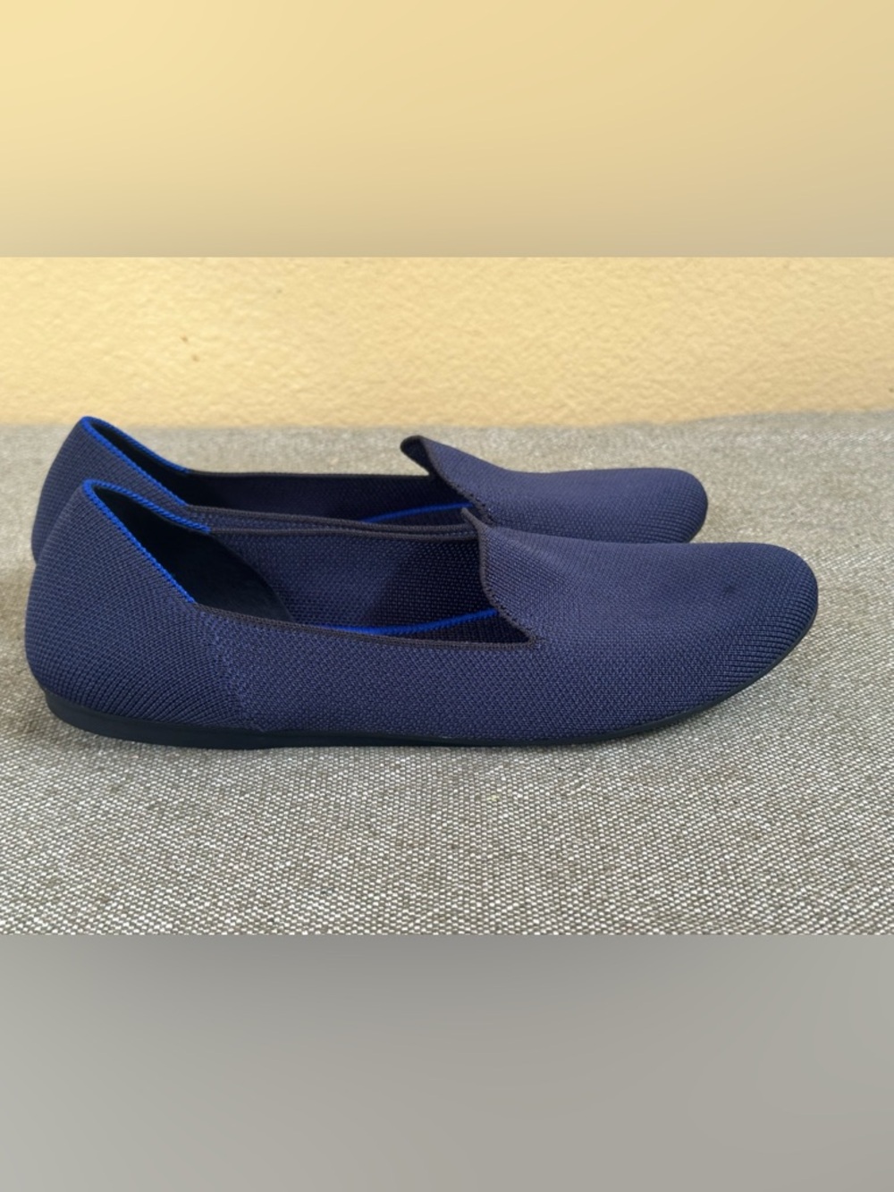 Rothy’s “The Loafer” In Navy Blue Size 9 - Picture 7 of 11